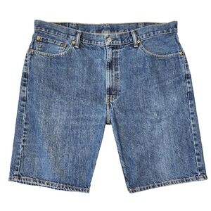 Levis 505 Denim Shorts Mens 40 Cowboy Western 90s Country Summer Casual Everyday